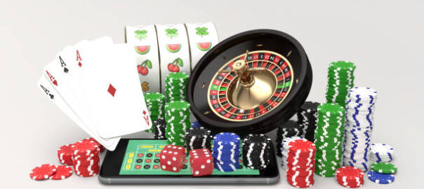 3d rendering mobile casino gambling